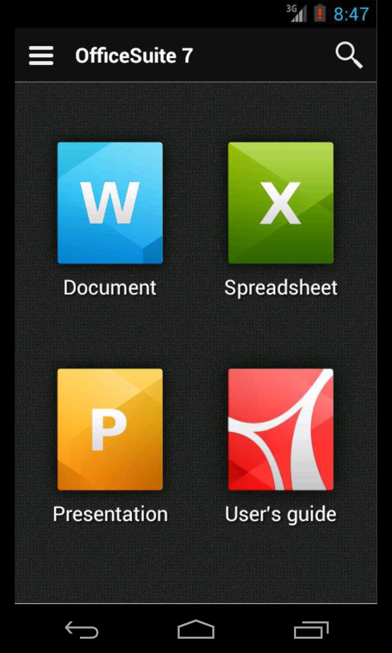 android office software free download
