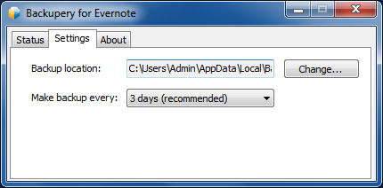 evernote export local notebook to another