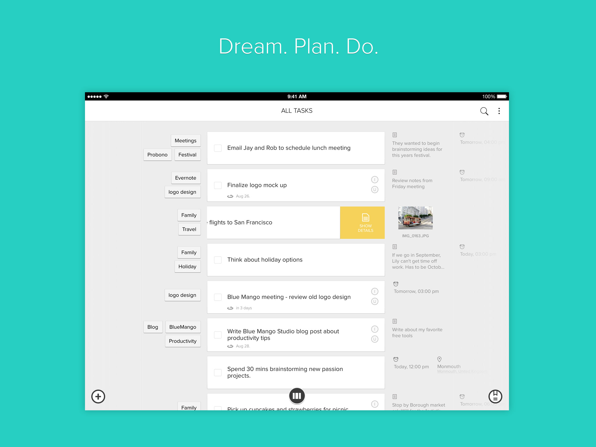 evernote note taking ipad