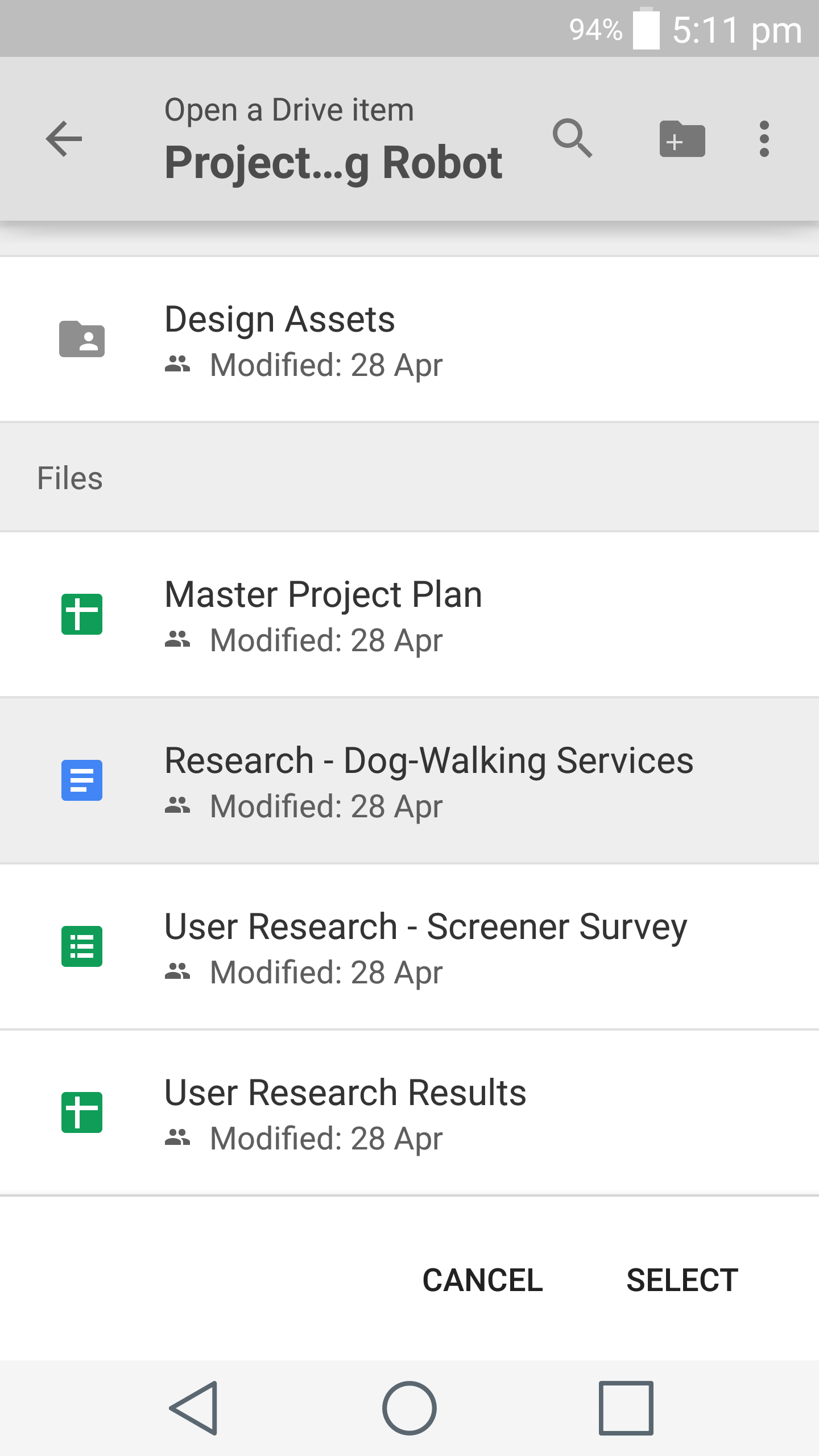google drive apps android
