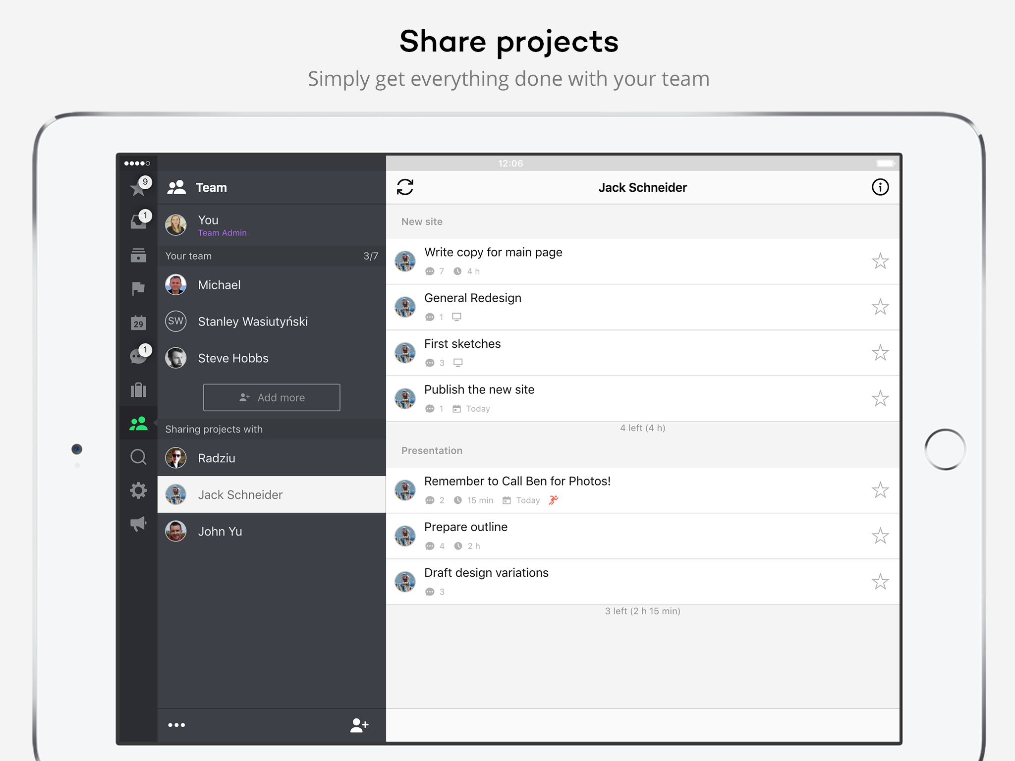 how to share evernote app