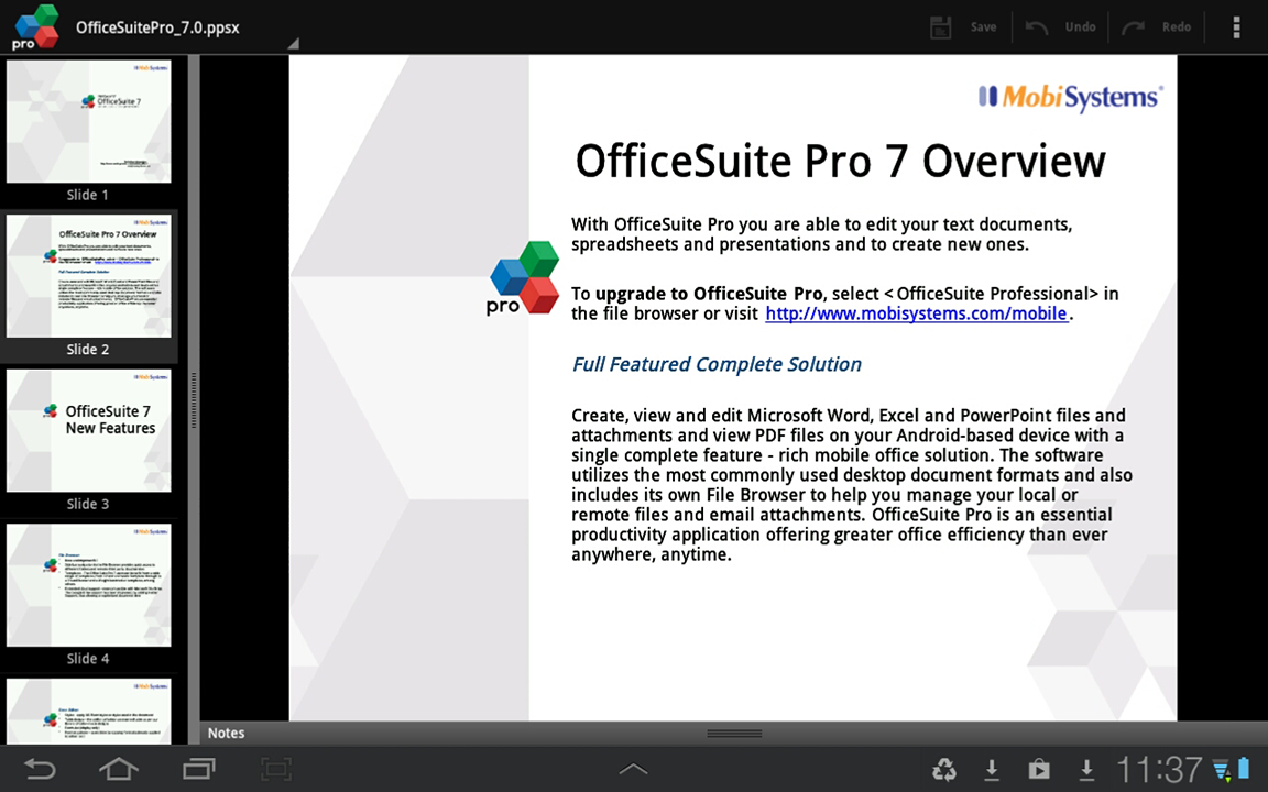 officesuite androidtablet 3