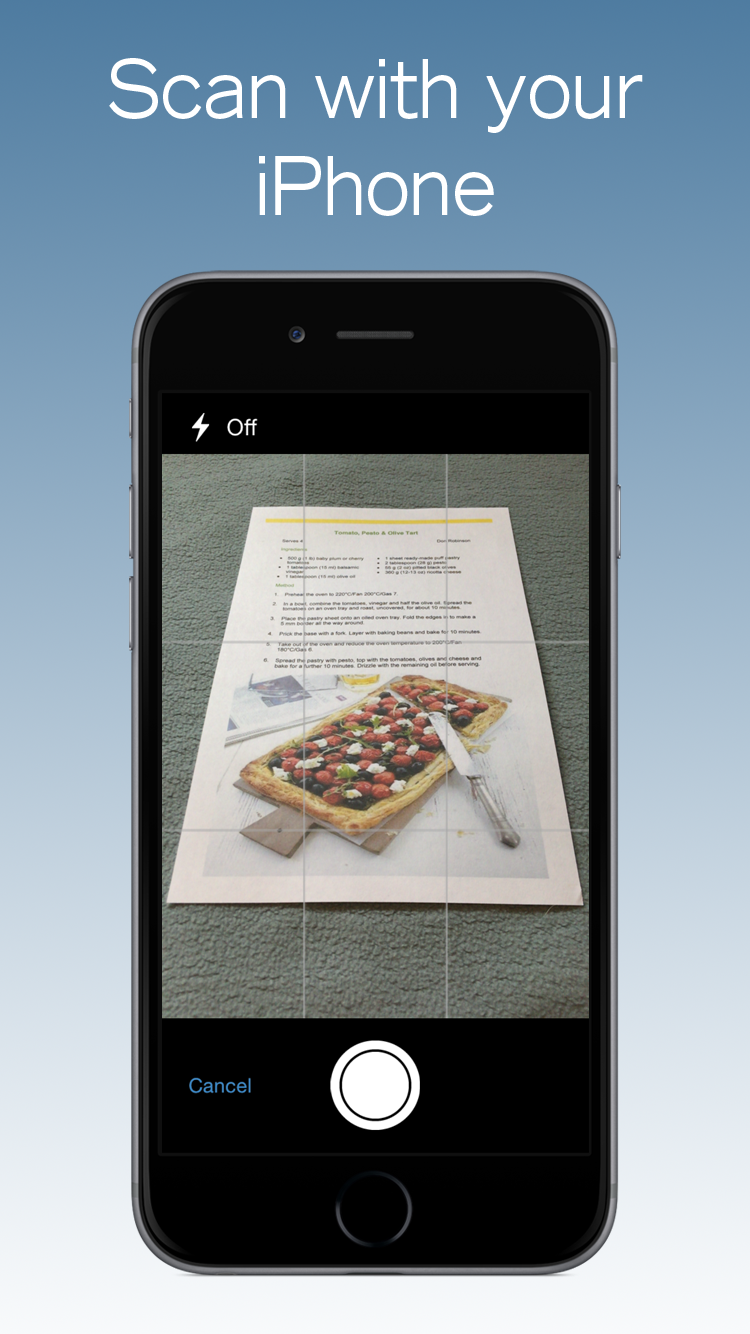 evernote scannable app for iphone