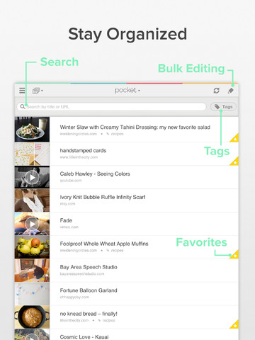 saved search evernote ipad