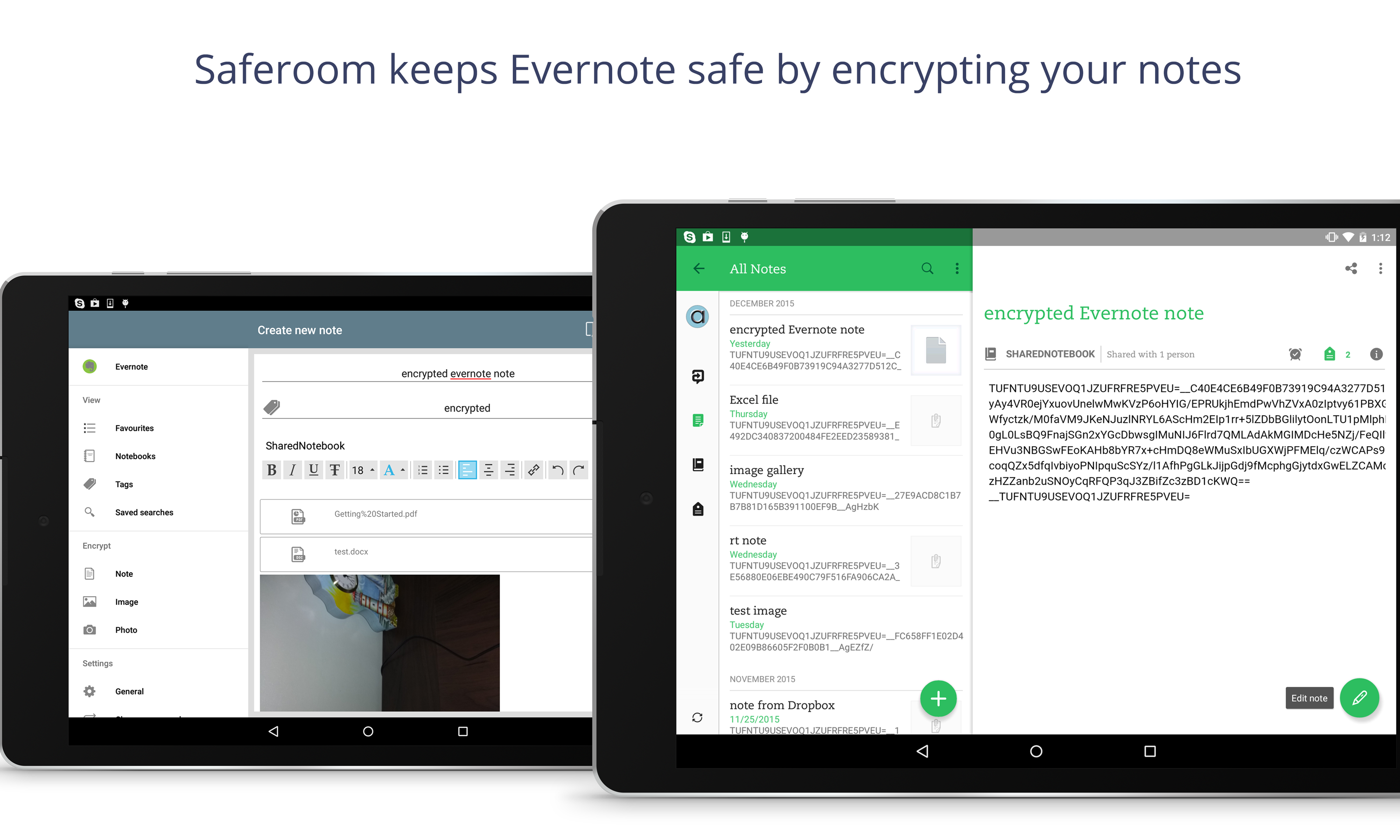 evernote android pc