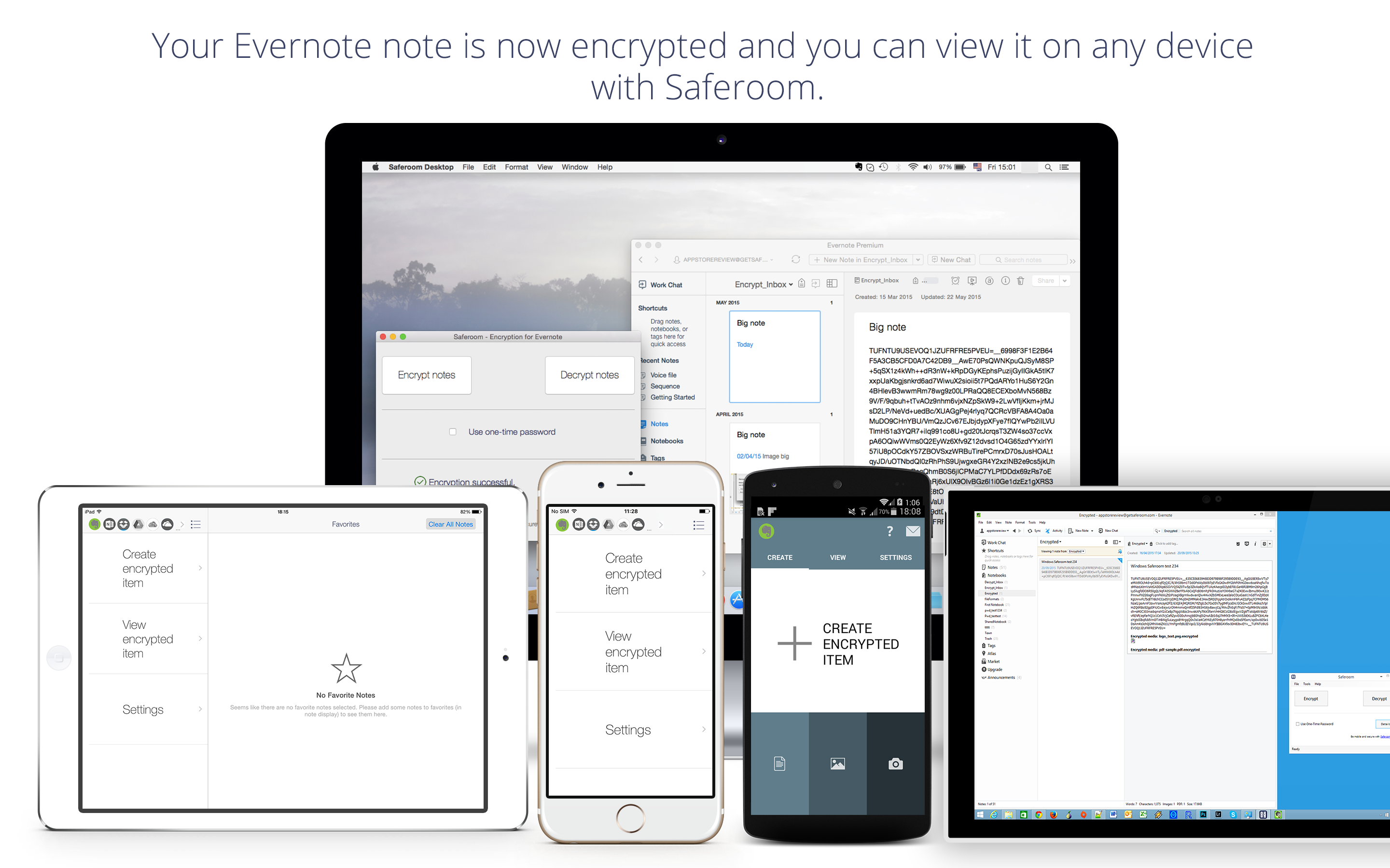 evernote with saferoom