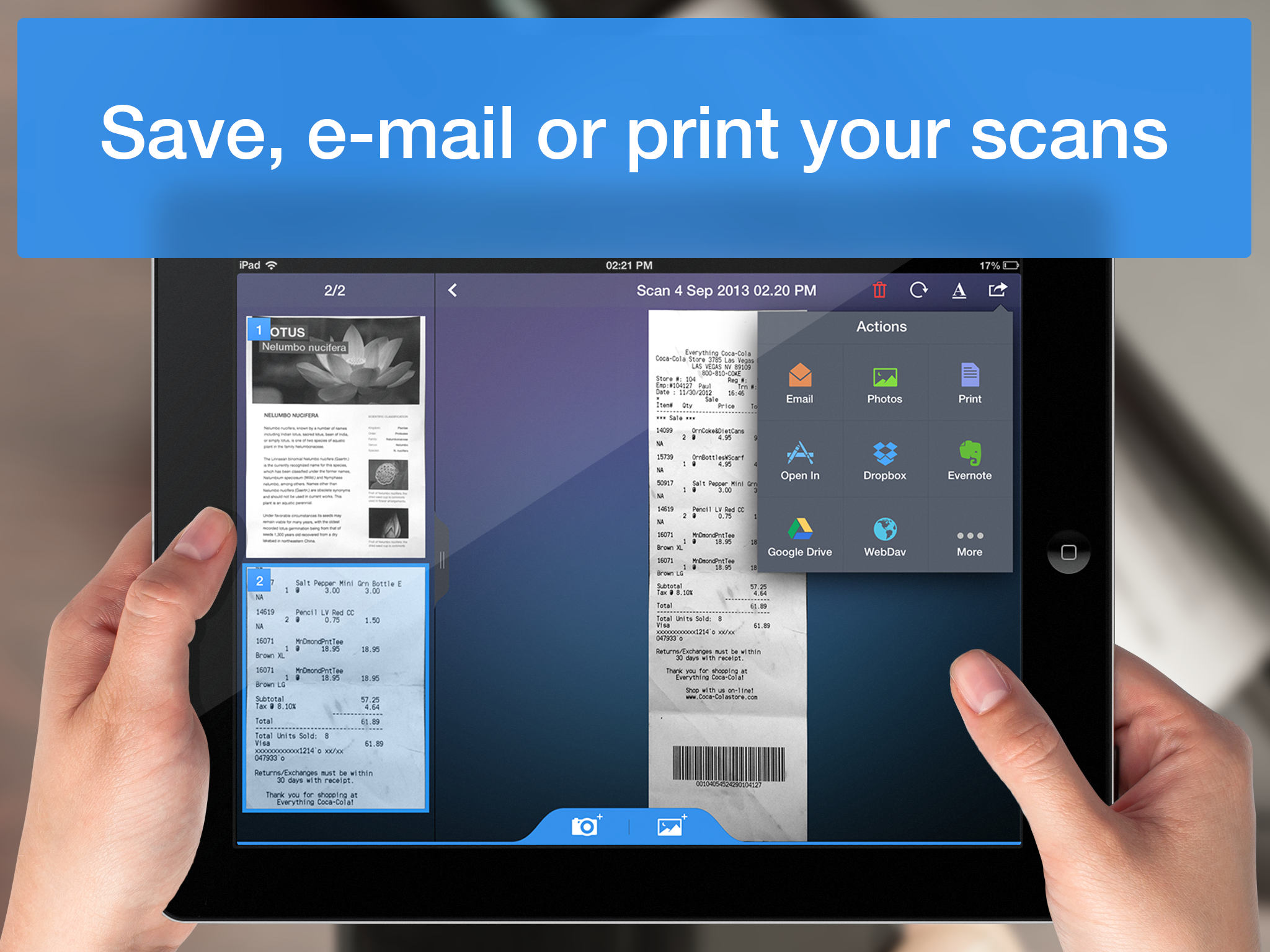 use iphone as document scanner for mac