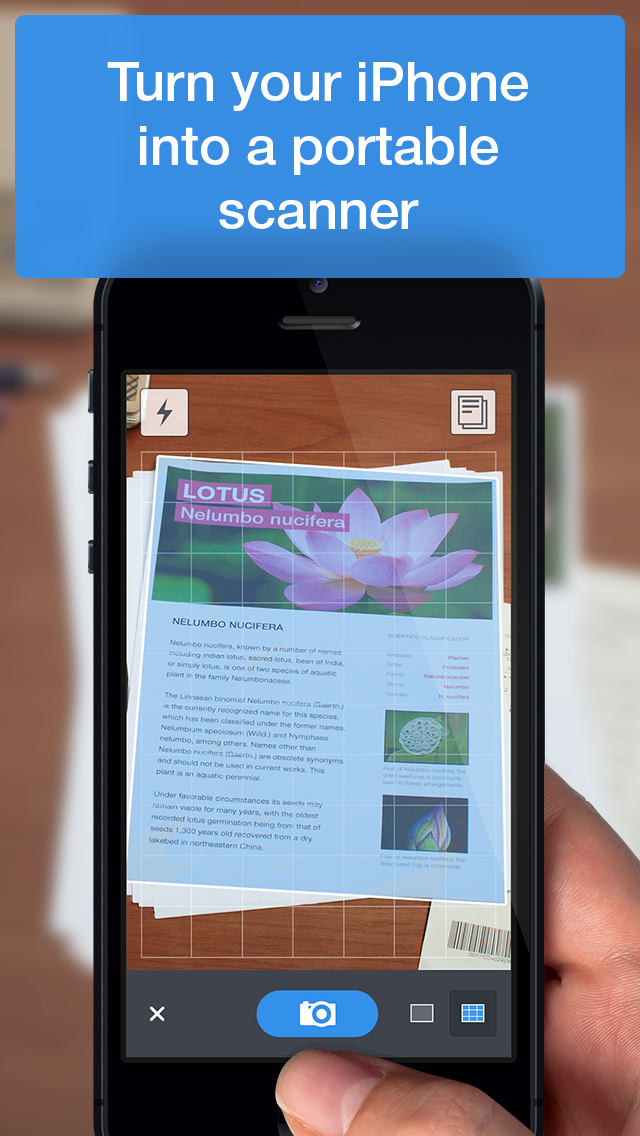 Scanner Pro - iPhone - English - Evernote App Center